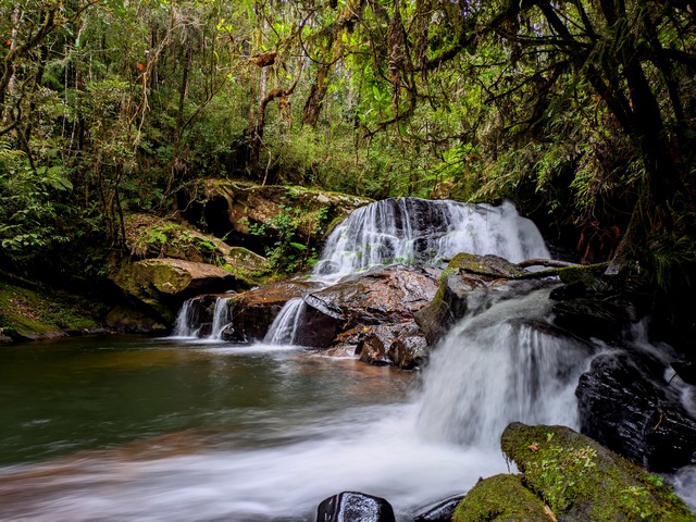 waterfall in Mantadia National Park Madagascar