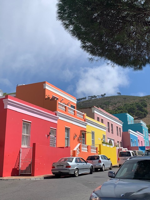 colorful buildings in Cape Town South Africa