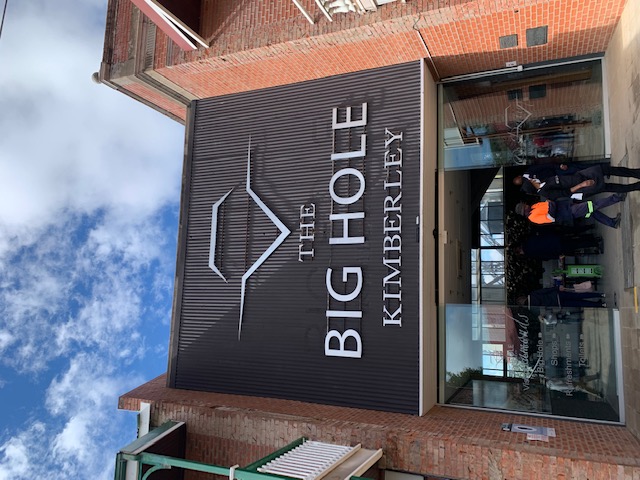entrance of the Kimberley Mine Museum