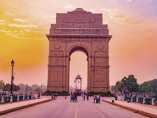 New Delhi's India Gate memorializes the 70,000 Indian soldiers who died in World War I
